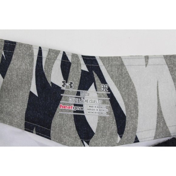 NEW Under Armour Bergwind Camo Boardshorts MENS 32 - Picture 4 of 7